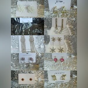 New bundle Pearl Earrings Set 10 pairs#51